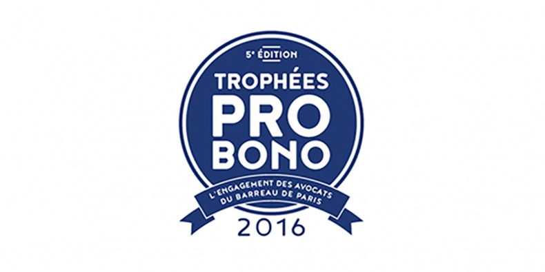 Trophée Pro Bono 2016 : Sagasser selas y participe!